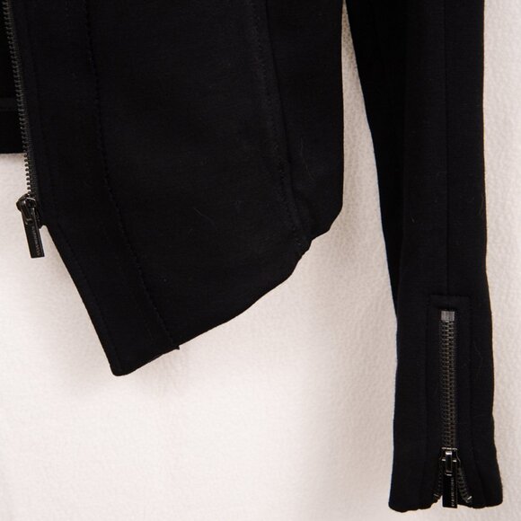 NWT BCBGMaxazria Women's Jacket Black M - Picture 7 of 7